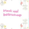 Heel veel beterschap Kaart