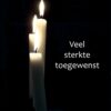 Veel sterkte toegewenst Kaart