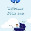 Welcome litte one Kaart