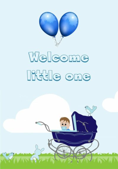 Welcome litte one Kaart