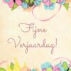 Fijne verjaardag Kaart