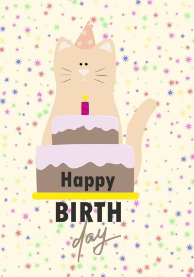 Happy Birthday Kaart