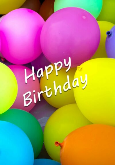 Happy Birthday Kaart