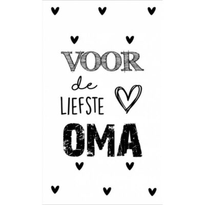 Voor De Liefste Oma Kaartje