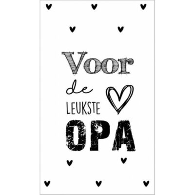 Voor De Leukste Opa Kaartje