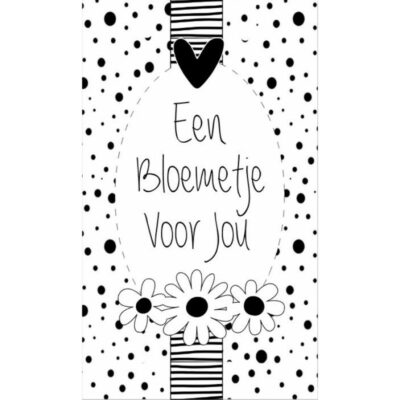Een Bloemetje Voor Jouw Kaartje