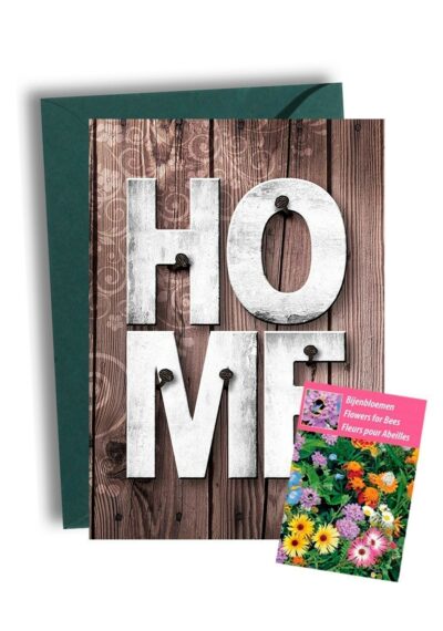 Home Kaart met Bijenbloemen