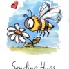 Sending Hugs kaart