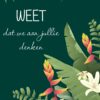 Weet dat we aan jullie denken kaart