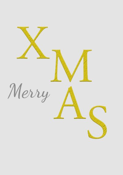 merry xmas kaart