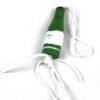 Gelukspoppetje champagnefles groen