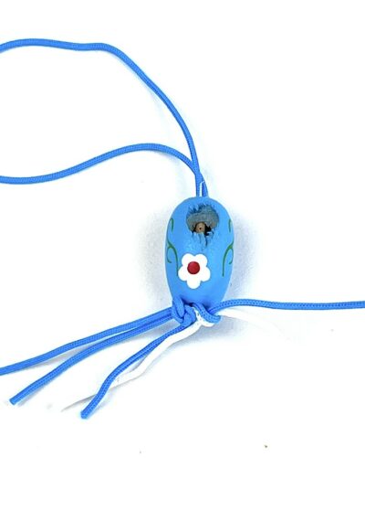 Gelukspoppetje blauwe klomp