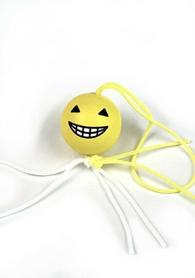 Gelukspoppetje smiley lachen