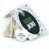 Voor jou Linnen zakje met Follow Your Heart Steen