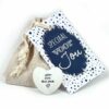 Speciaal voor jou Linnen zakje met you are the one steen