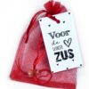 Gelukszakje Met Gelukspoppetje Voor De Leukste Zus