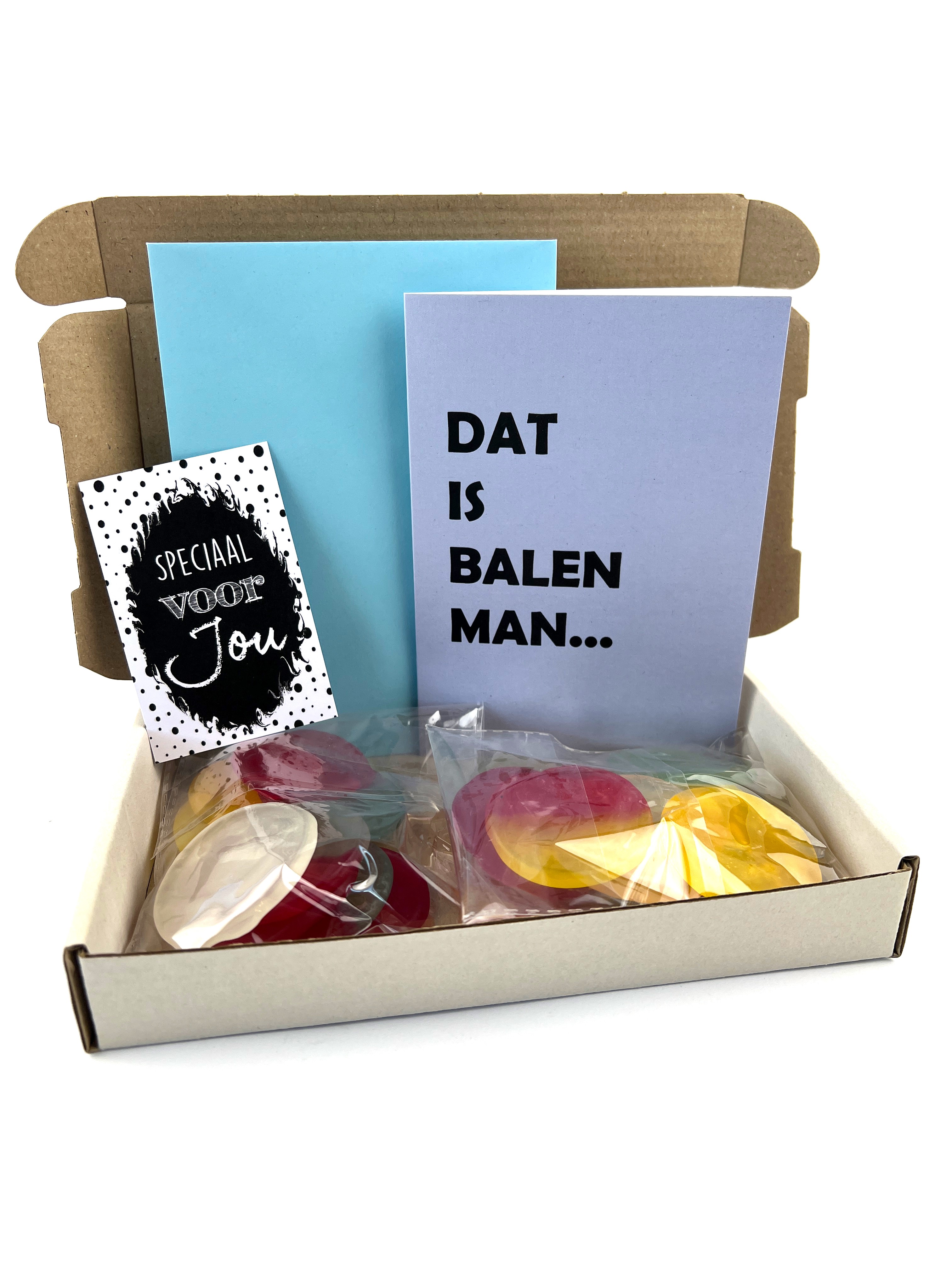 Brievenbus kadootje 'dat is balen man...'