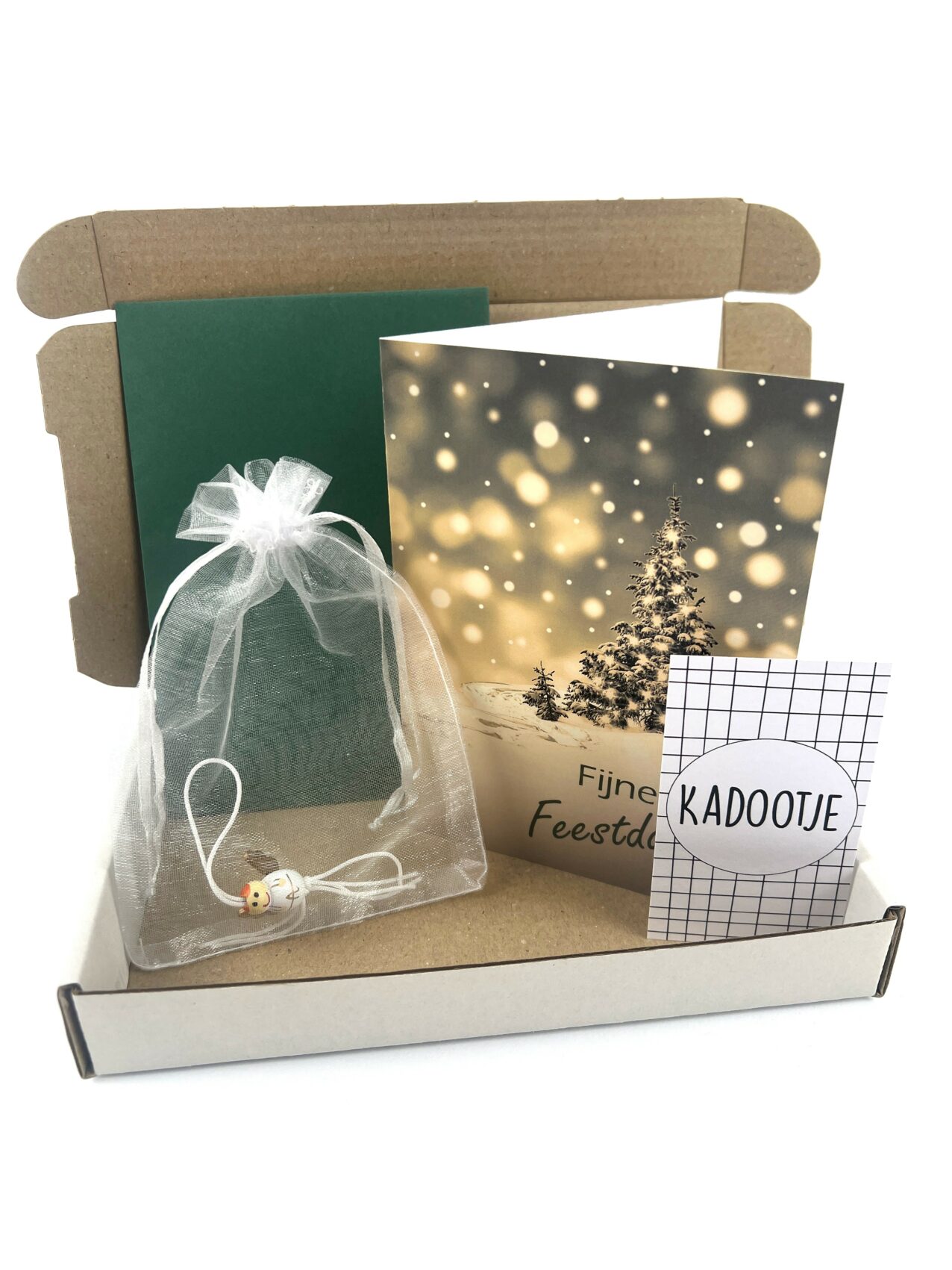 Brievenbus Cadeau Fijne Feestdagen