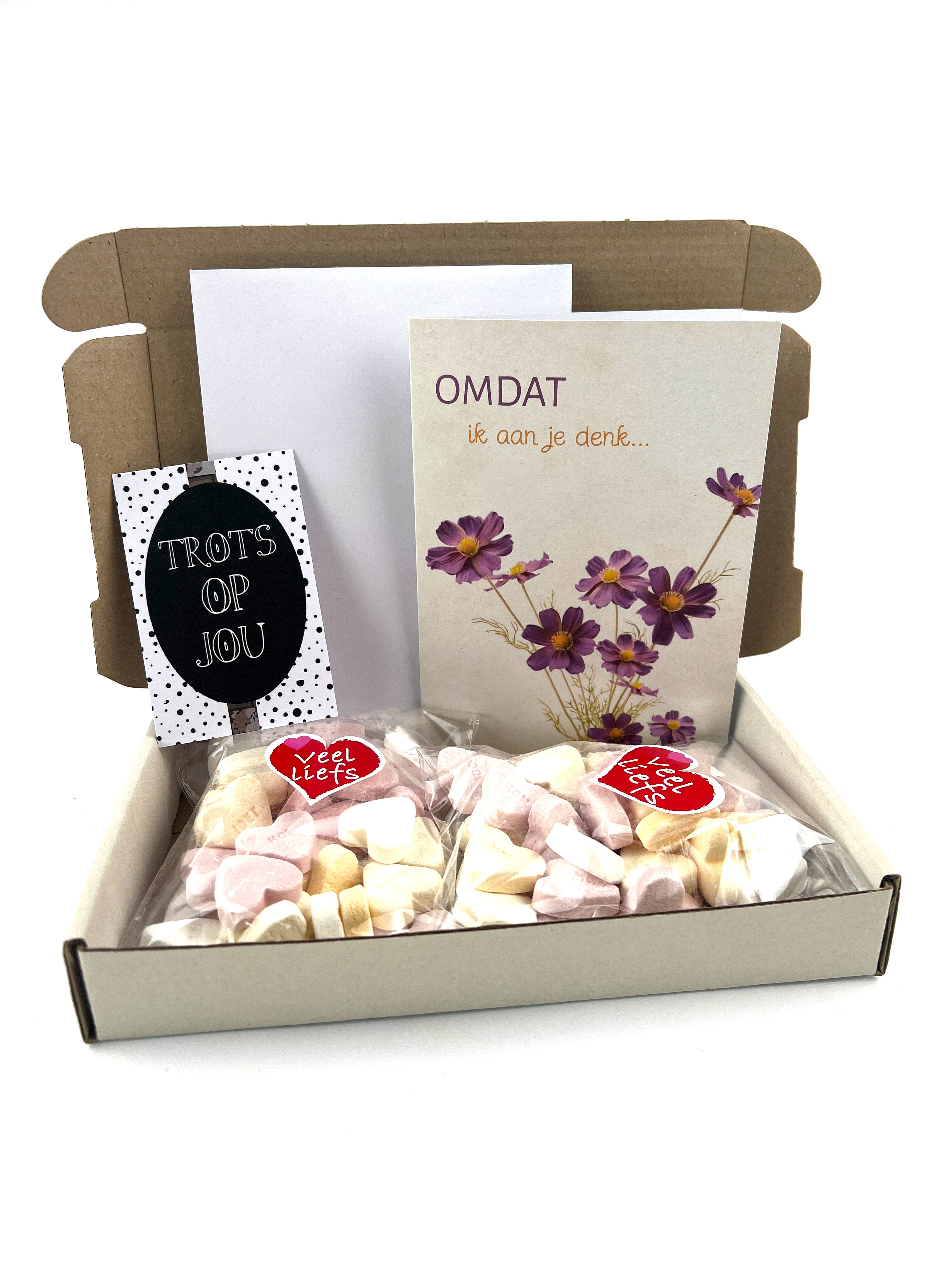 brievenbus cadeau omdat ik aan je denk