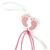 Gelukspoppetje Roze Babyvoetjes