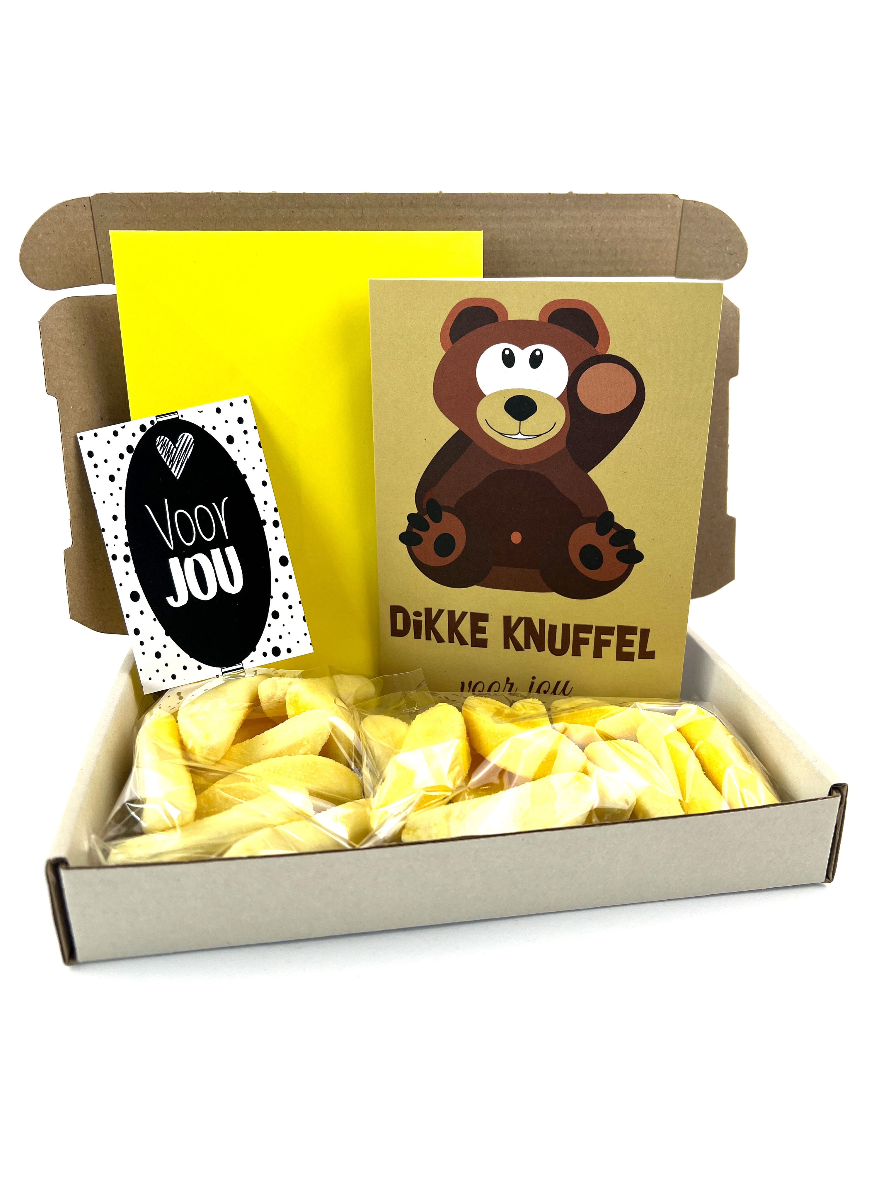 brievenbuscadeau dikke knuffel voor jou