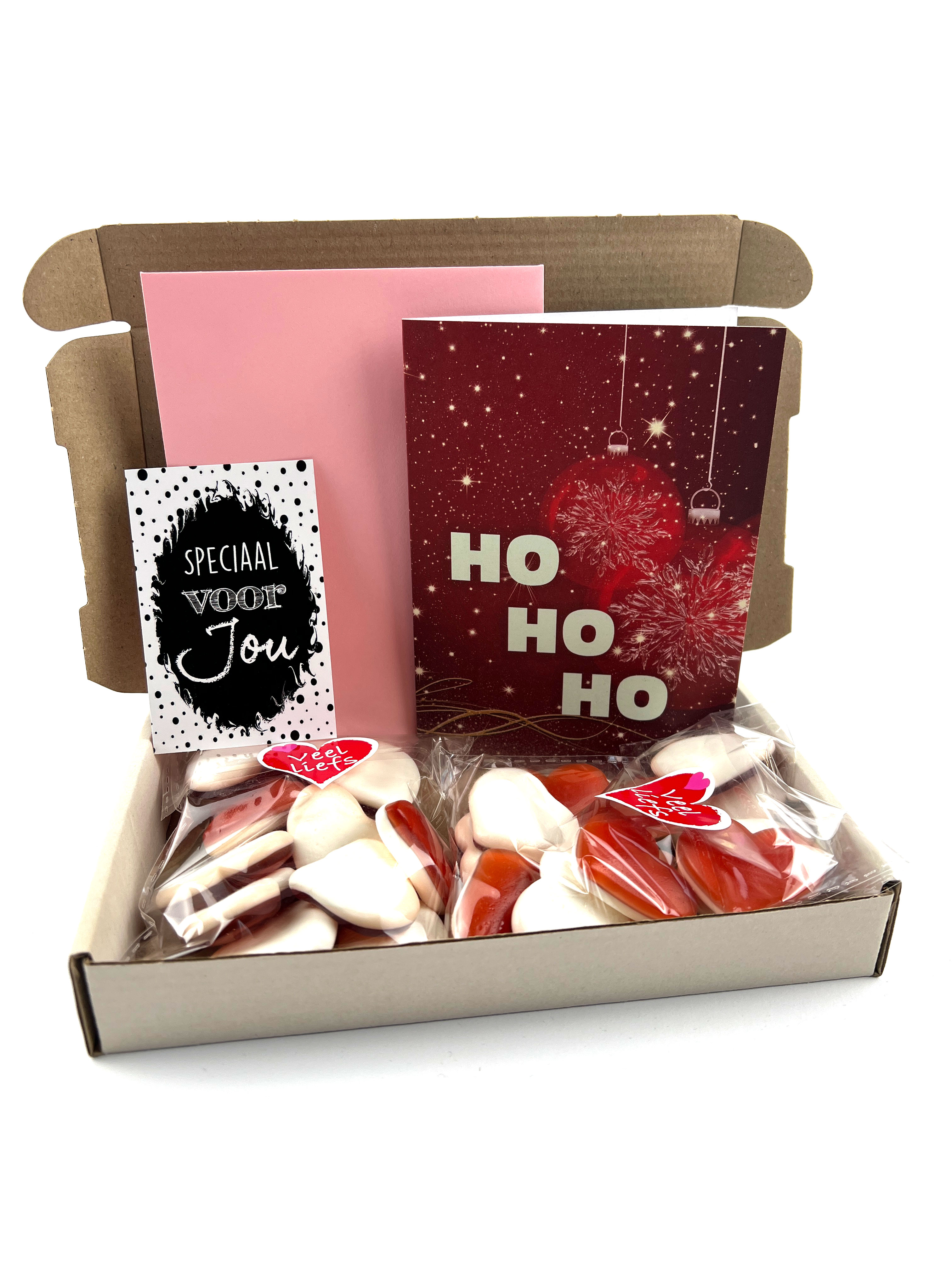 Brievenbuscadeau Kerst HO HO HO