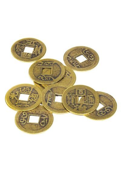 Chinese geluksmunten van de Tien Keizers (set van 10 stuks)