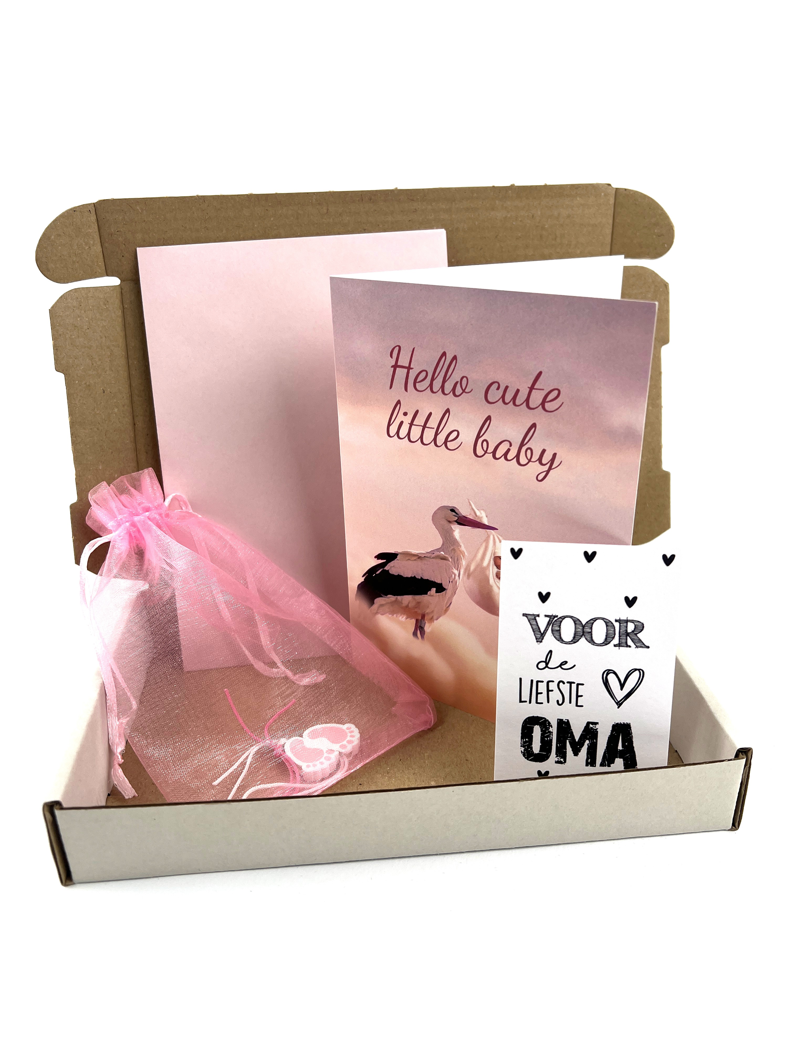 hello cute little baby brievenbuscadeau oma
