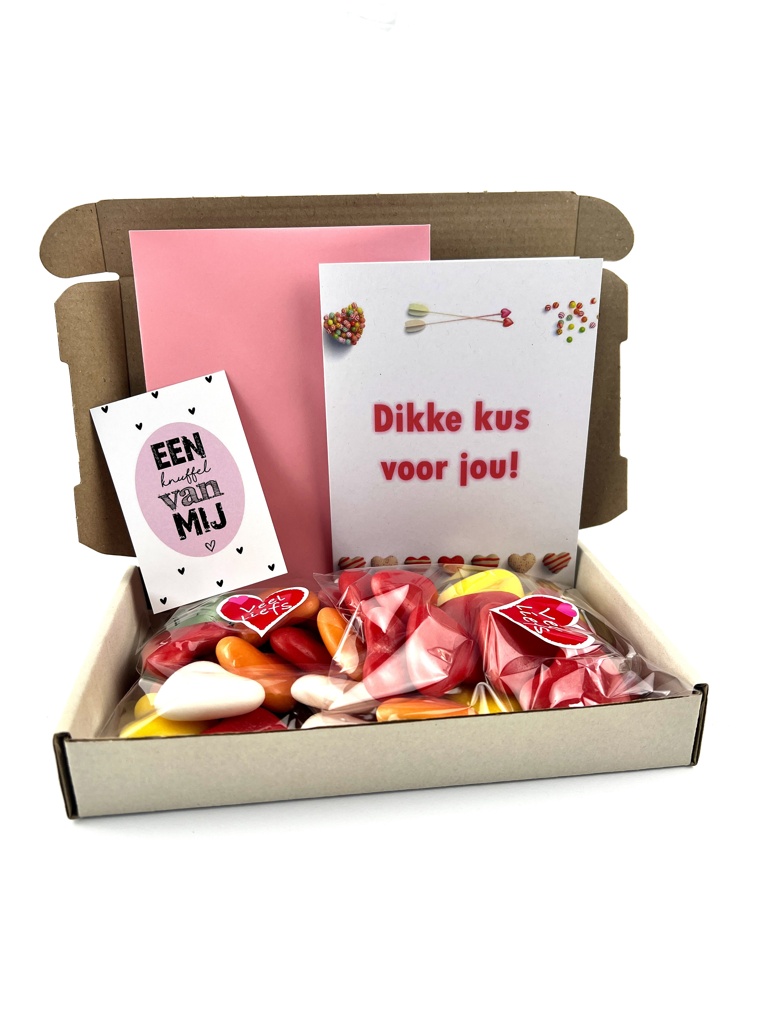 brievenbuscadeau dikke kus voor jou