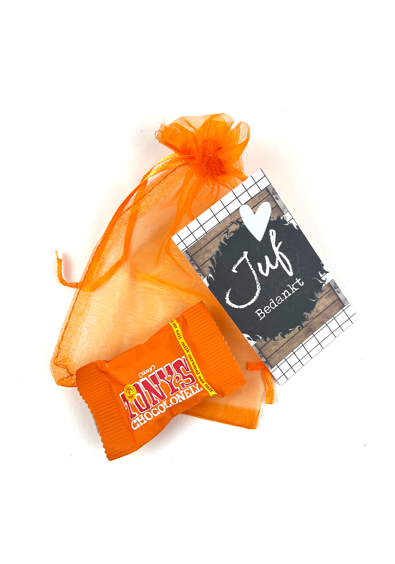 juf bedankt tony's chocolony