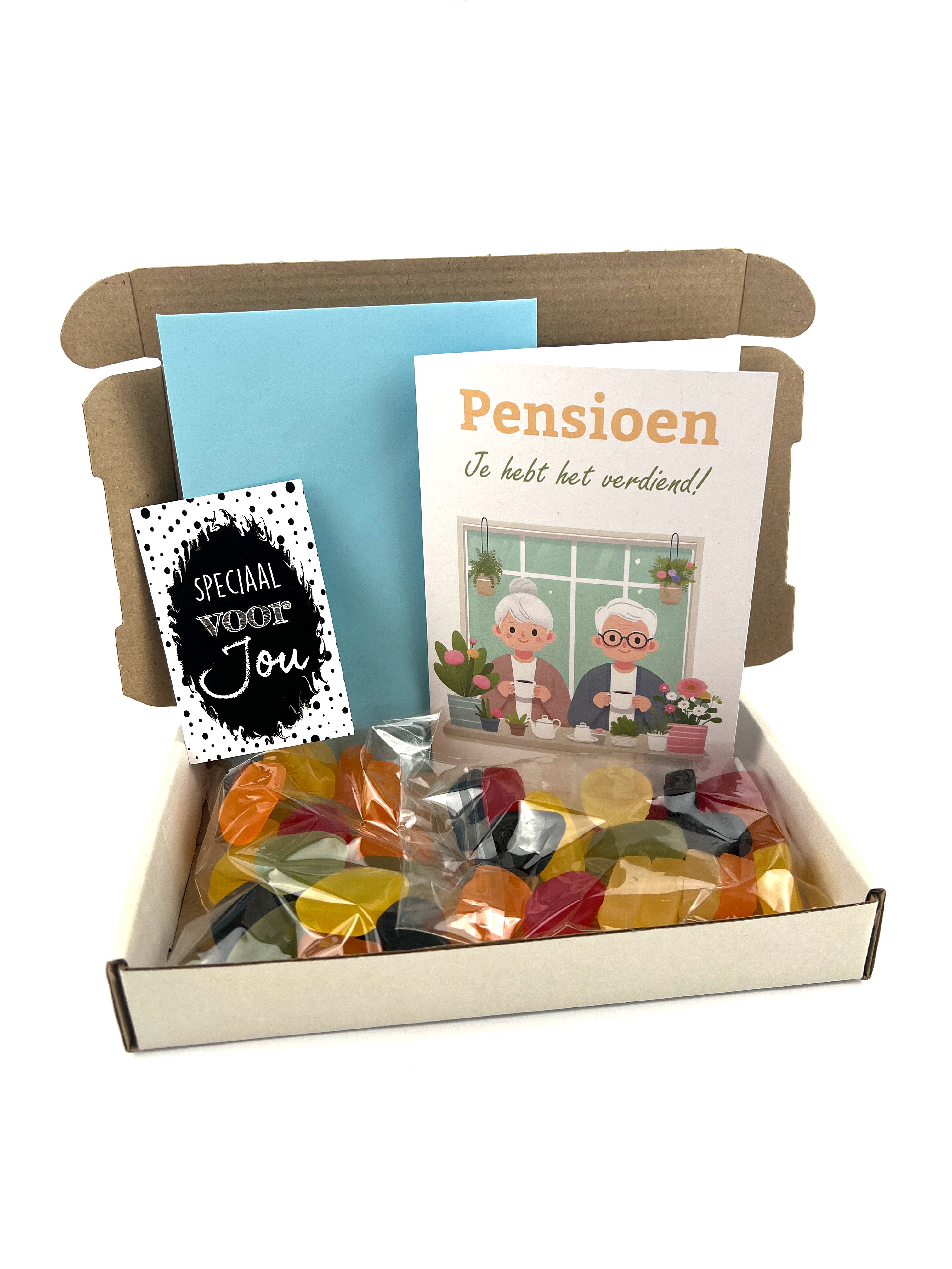brievenbuscadeau pensioen