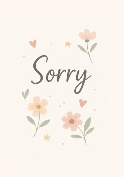 Sorry