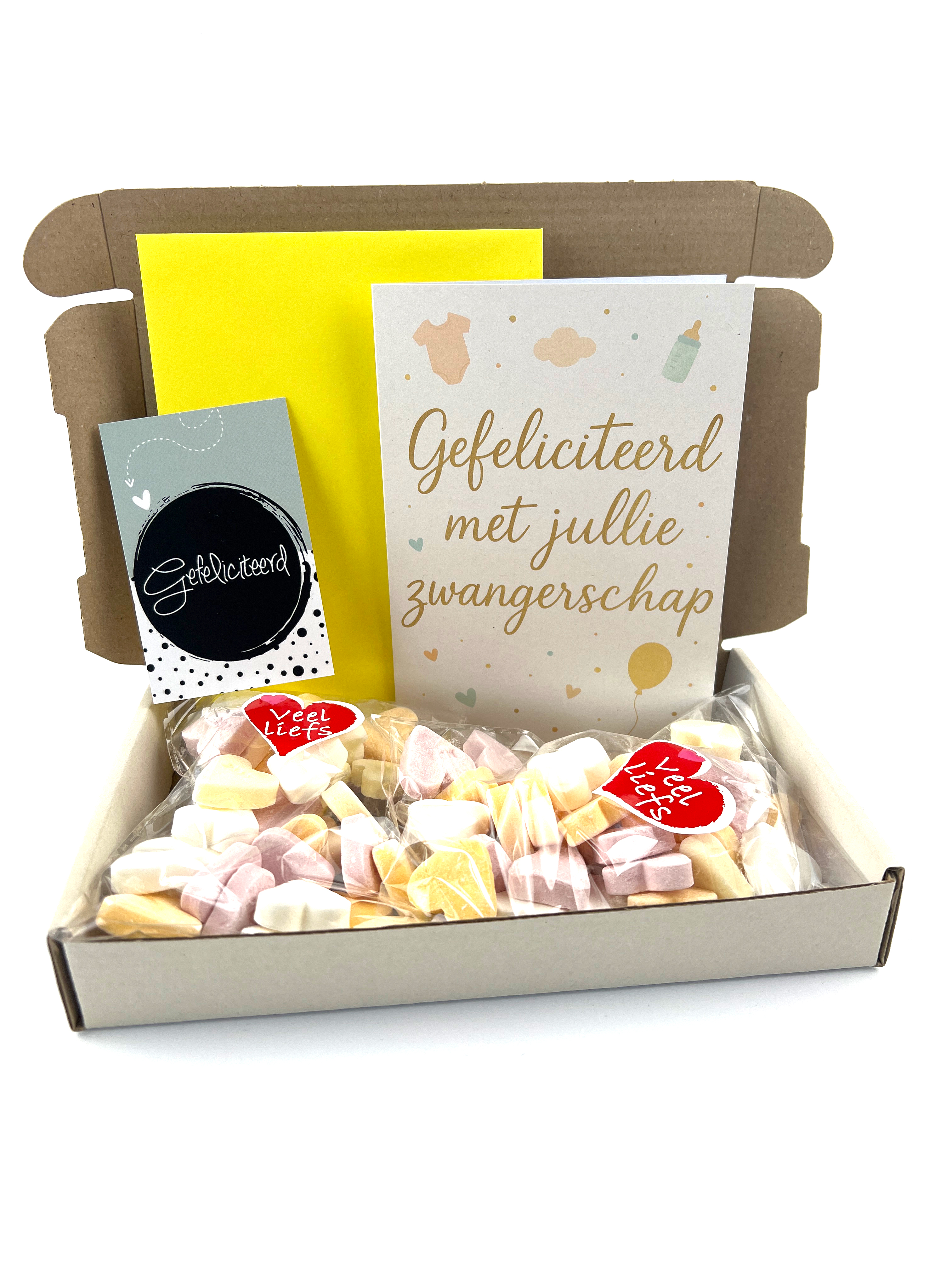 brievenbuscadeau gefeliciteerd met jullie zwangerschap
