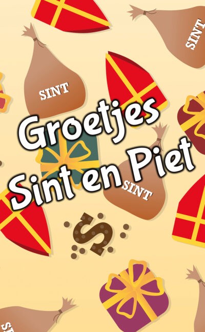 Groetjes Sint en Piet