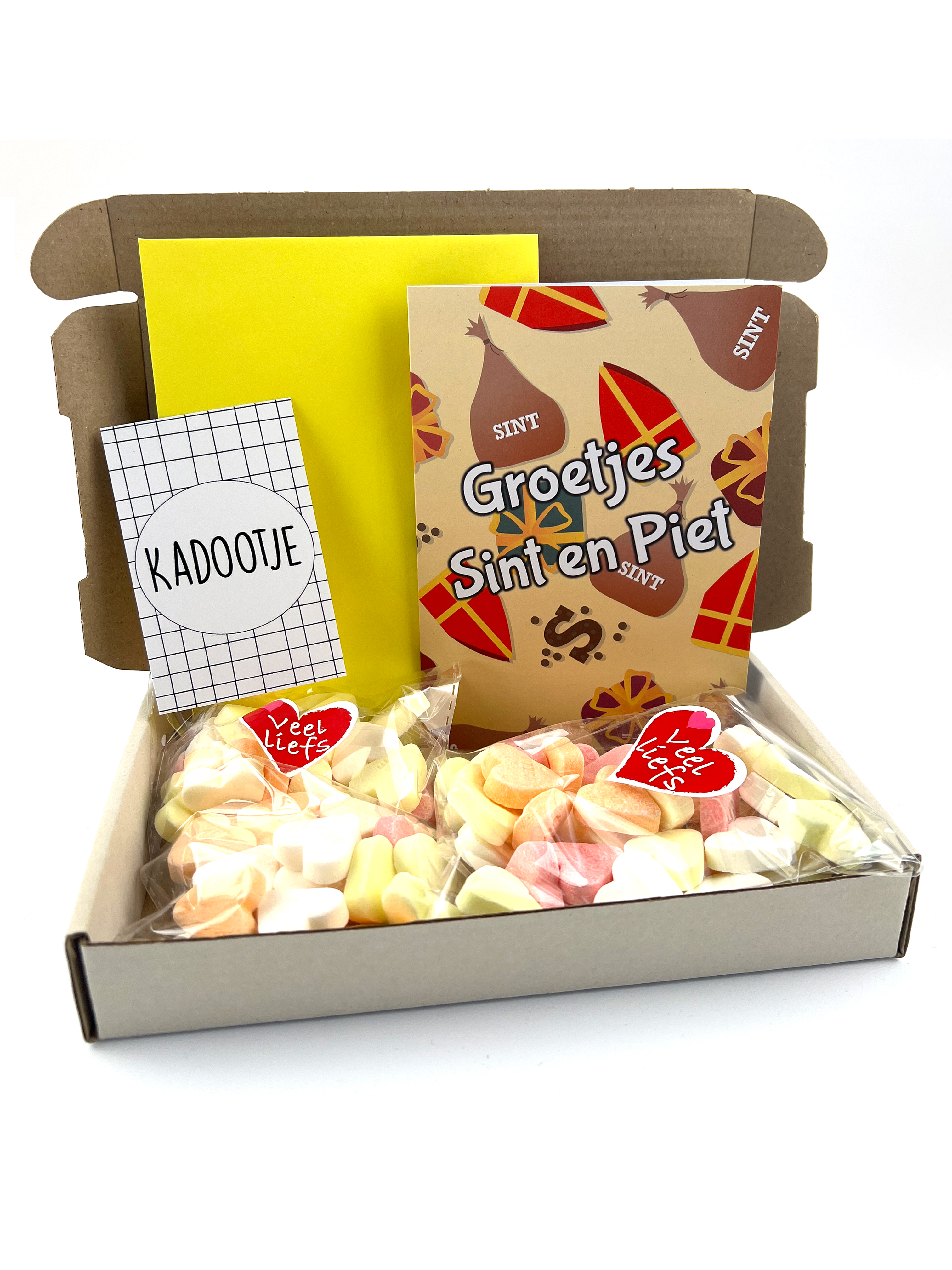 Brievenbuscadeau groetjes sint en piet