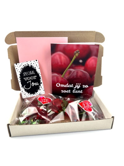 brievenbuscadeau omdat jij zo zoet bent