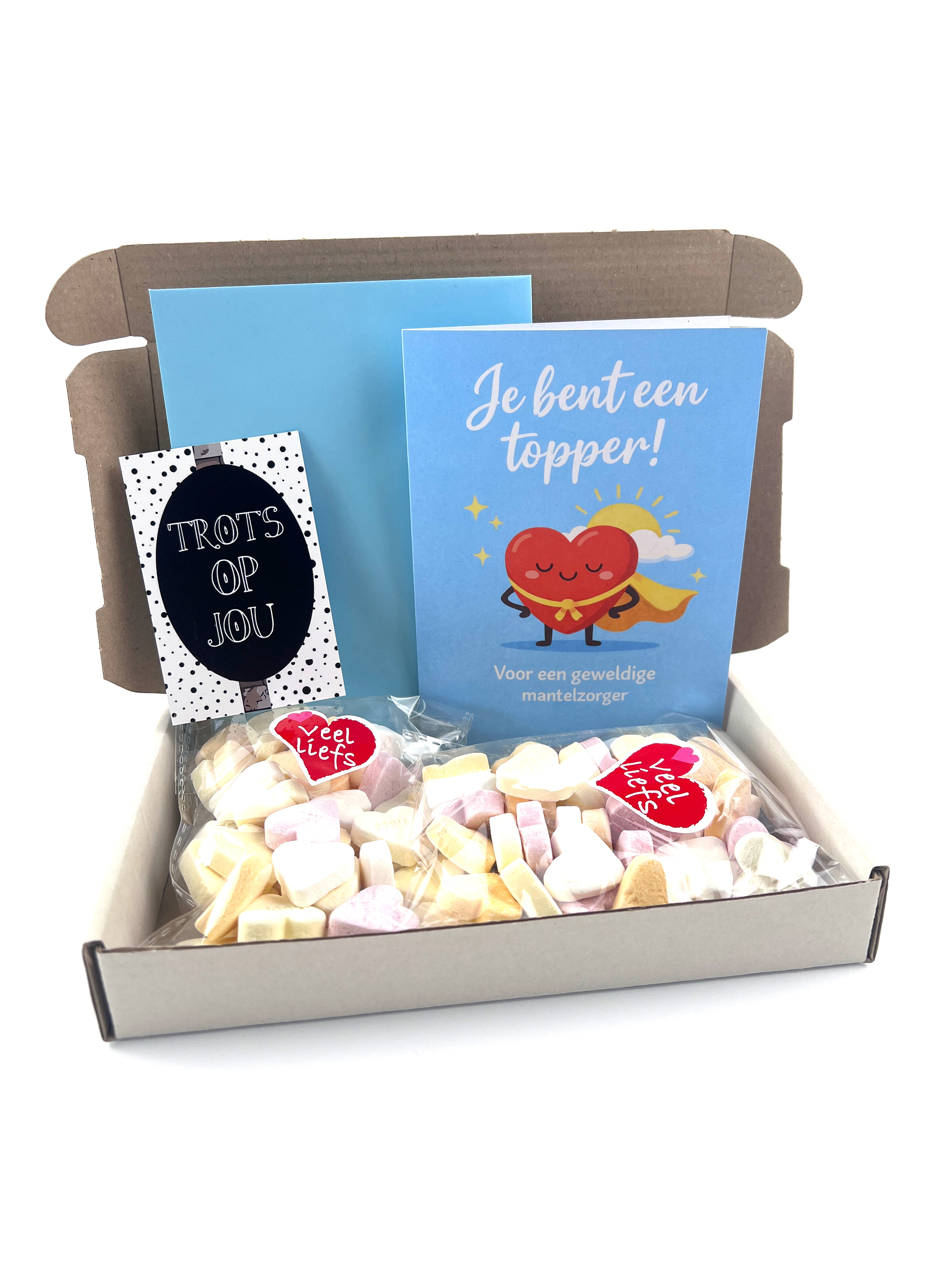 Brievenbuscadeau voor een geweldige mantelzorger