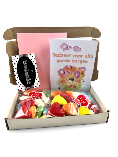 brievenbuscadeau bedankt voor alle goede zorgen