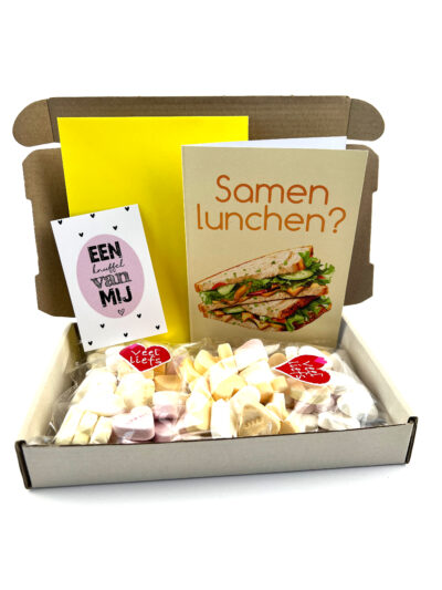 brievenbuscadeau samen lunchen?